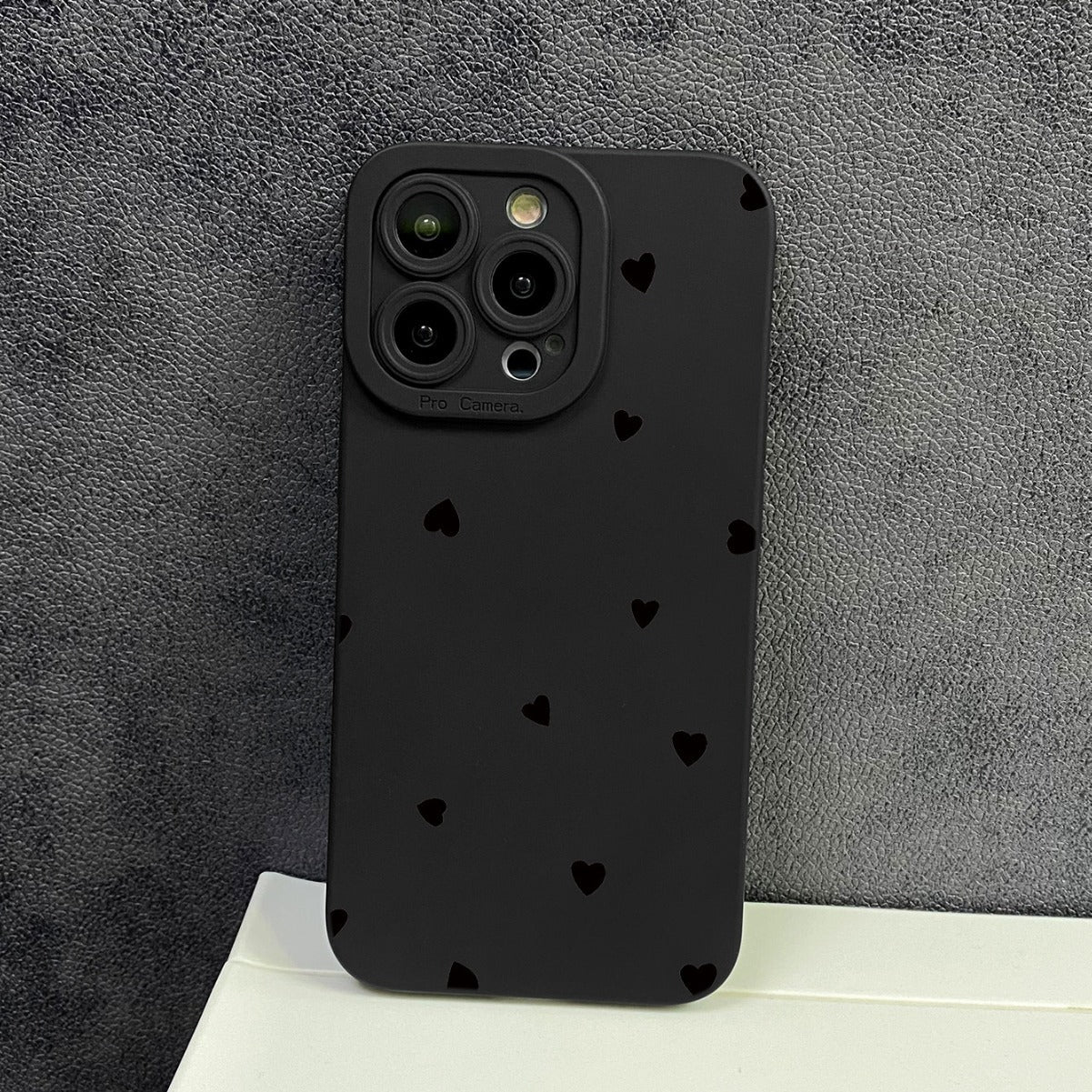 Black With Love Phone Case Protective