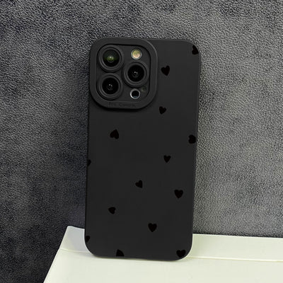 Black With Love Phone Case Protective