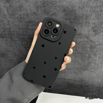 Black With Love Phone Case Protective