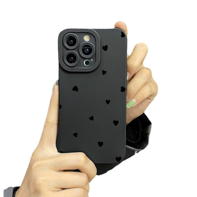 Black With Love Phone Case Protective