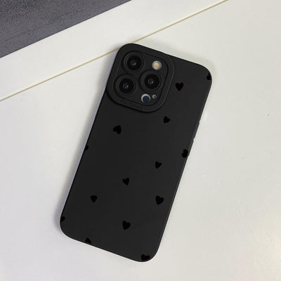 Black With Love Phone Case Protective